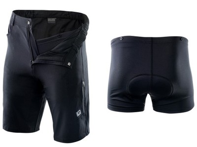 IQ MAITR SZORTY ROWEROWE + WYPINANE SPODENKI L bl