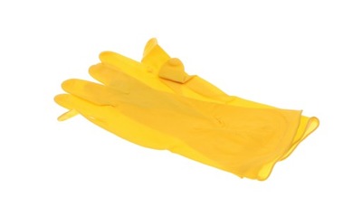 RĘKAWICE GOSPODARCZE FLOKOWANE GUMOWE AGD