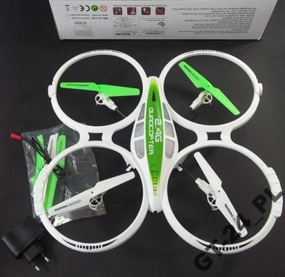 DRON DUŻY QUADCOPTER AIRCRAFT 6GYRO 4KANAŁY MOCNY