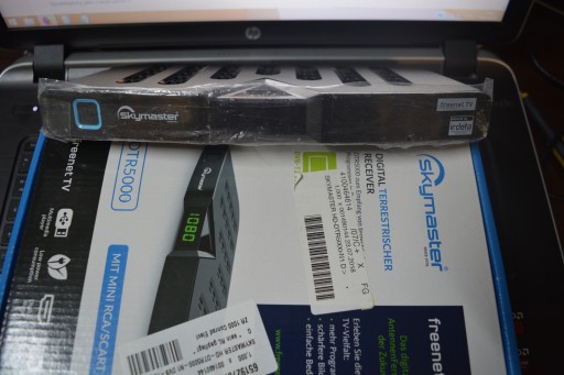 Skymaster DTR5000 Odbiornik DVB-T2 Niemiecki stand