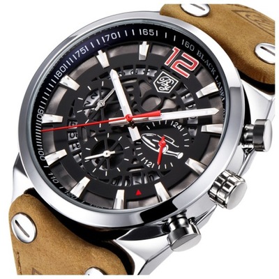 BENYAR Zegarek męski sportowy chronograf - 5 kol