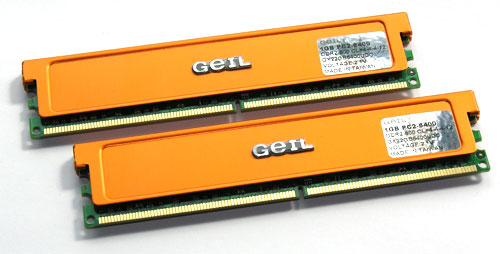 GEIL Dual ULTRA DDR2 2x1Gb 800MHz C4 GX22GB6400UDC