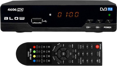 TUNER DVB-T 2 DEKODER CYFROWY TV MPEG4 BLOW SCART