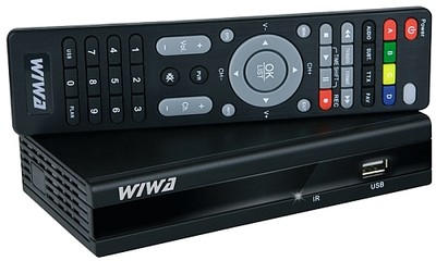 WiWa Tuner DVB-T STB HD80EVO Tuner + Odtwarzacz MM