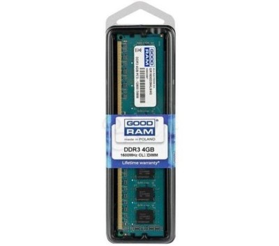 Pamięć RAM GoodRam DDR3 4096MB PC1600 CL11 DIMM