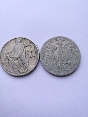 5 zł (1959) - Rybak obiegowe