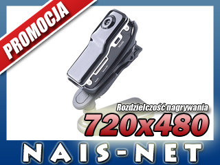 Mini KAMERA MD80 720x480 Aktywacja glosem +GRATISY