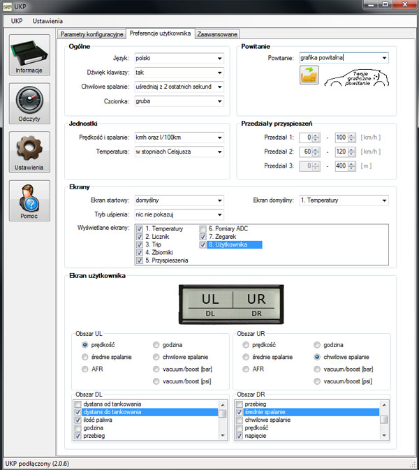 Oprogramowanie UKP