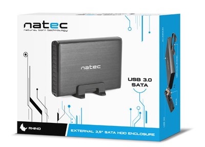 PROMOCJA ! OBUDOWA DYSKU 3,5 USB SATA BLACK FV23%