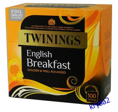 Herbata TWININGS ENGLISH BREAKFAST 100tor.