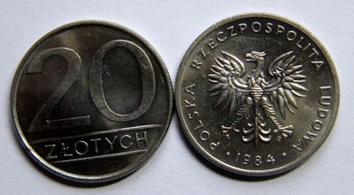 20 złotych 1984 Stan menniczy