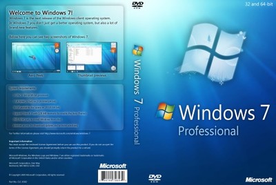 Windows 7 Professional 32/64 Bit KLUCZ