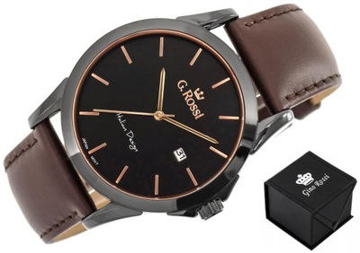 zegarek męski GINO ROSSI EXCLUSIVE #KOLORY + BOX