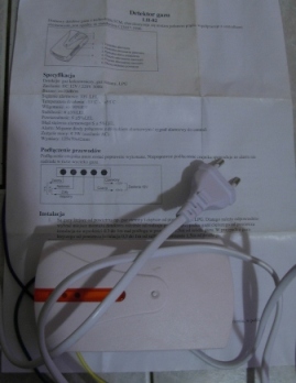 Detektor gazu koksowniczego i ziemnego, LPG, LH-82