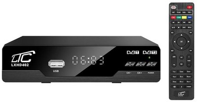 TUNER DEKODER CYFROWY HD402 TV DVB-T2 SCART HDMI