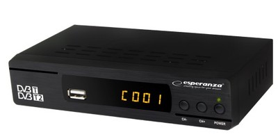 TUNER TV DVB-T/T2 DEKODER CYFROWY HD PILOT HDMI
