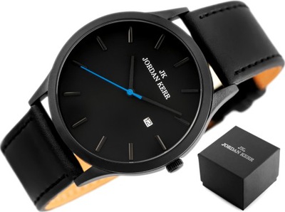 JORDAN KERR 'DOXE' zegarek męski DATOWNIK +PUDEŁKO