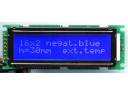 ART Nowe LCD 2x16 NISKI=30mm (White/Blue-W2B LED)