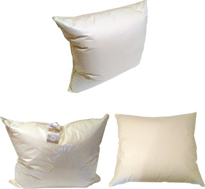 PODUSZKA Puchowa 3-komorowa 70x80