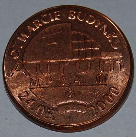 Żeton - Otwarcie budynku AURUM.