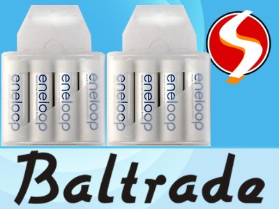 8 x AKUMULATORKI R6/AA SANYO ENELOOP + BOX