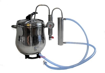 DESTYLATOR 15 L SZYBKOWAR 2w1 CHŁODNICA ODSTOJNIK