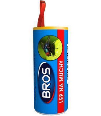 BROS LEP OKRĄGŁY NA MUCHY, MUSZKI OWOCÓWKI 10 SZT