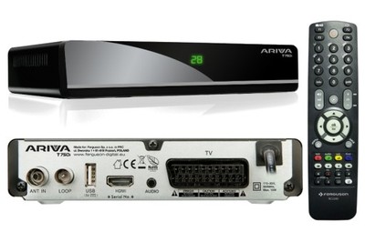 TUNER FERGUSON ARIVA T750i DVB-T/T2 ODTWARZACZ HD