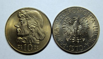 10 zł Kościuszko 1970 Mennicza