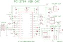 USB DAC PCM2704, COAXIAL, OPTICAL, + KABEL USB ! Kod producenta 0000