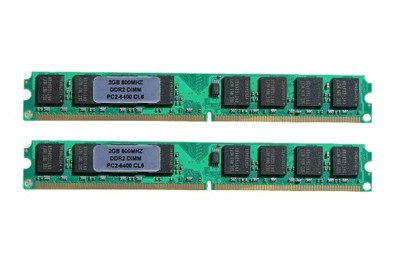 4GB  800MHZ DDR2 2x2GB PAMIĘĆ RAM PC2-6400 SAMSUNG