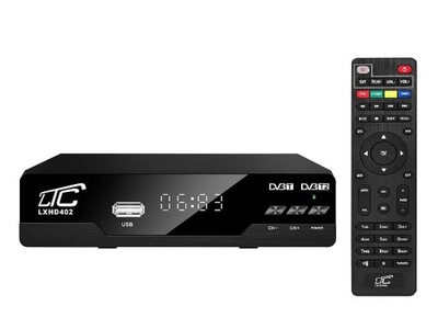 TUNER DEKODER TV TELEWIZJI NAZIEMNEJ DVB-T-2 WA-WA