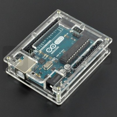 Obudowa do Arduino Uno przezroczysta slim v2