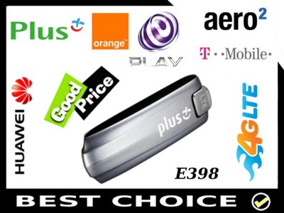 MODEM 4G LTE HUAWEI E398u-18 -USB/karta sim