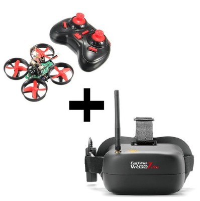 zestaw DRON wyścigowy Eachine E010C + gogle FPV