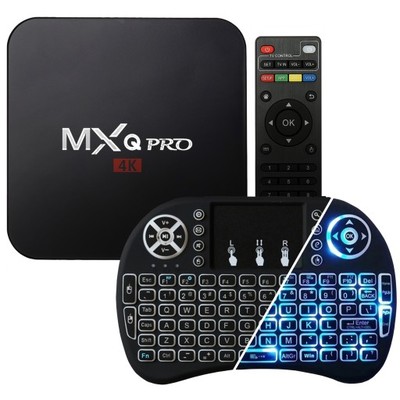 TV Box MXQ PRO 1GB/8GB BT4 SMART + Mini Keyboard